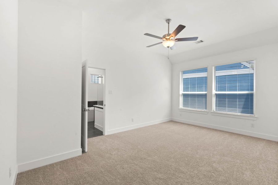 Spacious, unfurnished interior of a new home in Park Hill, Stafford (Image 45). Spacious, unfurnished interior of a new home in Park Hill, Stafford (Image 45).