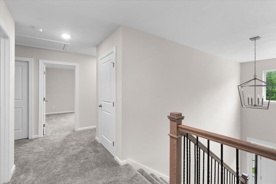 Upstairs Landing | 5085 Anna Creek Way by Ivey Homes