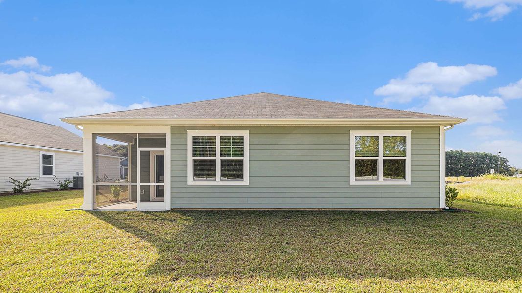 Representative exterior details of a home built from the Plan by D.R. Horton in Hemingway Landing, Conway (Image 4). Representative exterior details of a home built from the Plan by D.R. Horton in Hemingway Landing, Conway (Image 4).