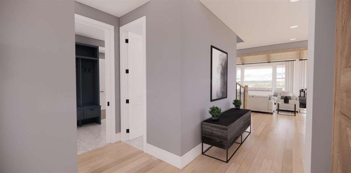 Furnished interior view inside a new home in , Franklin (Image 12).