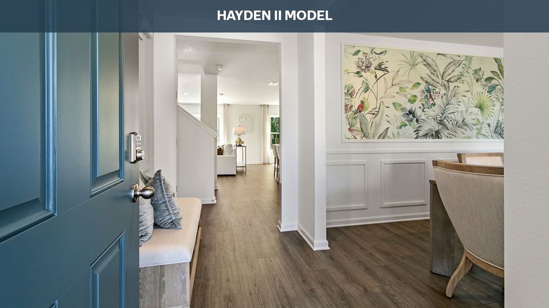 Furnished interior view inside a new home in The Arbors, Jacksonville (Image 4).