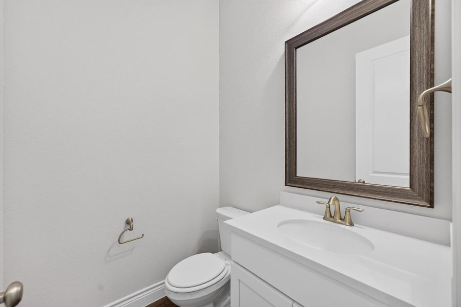 Furnished interior view inside a new home in Audubon 60′, Magnolia (Image 16).