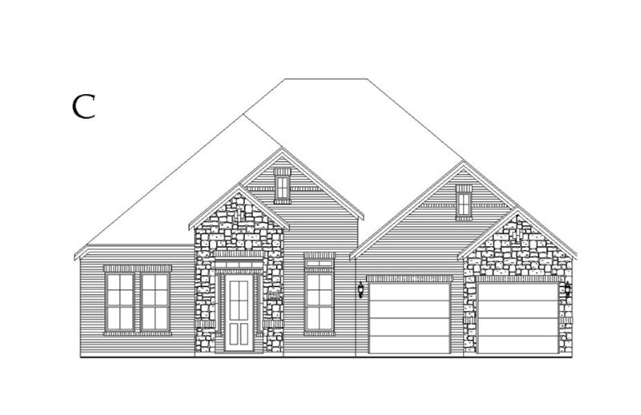 Representative rendering of the exterior for the Marshall by Windsor Homes (Image 25).