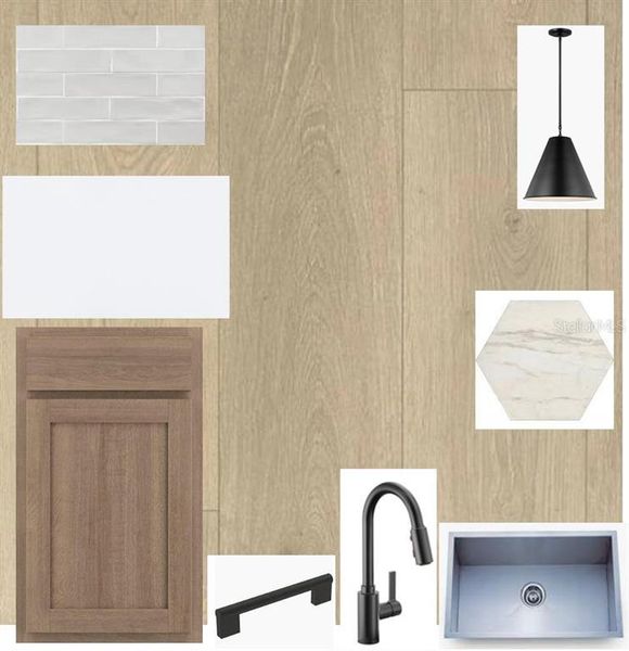 Sample of building materials used in homes in Waterset Tradition Series, Apollo Beach (Image 5). Sample of building materials used in homes in Waterset Tradition Series, Apollo Beach (Image 5).