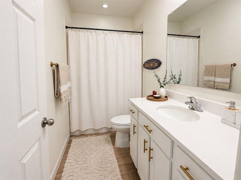 Furnished interior view inside a new home in Crystal Bay Estates, Grant-Valkaria (Image 10).