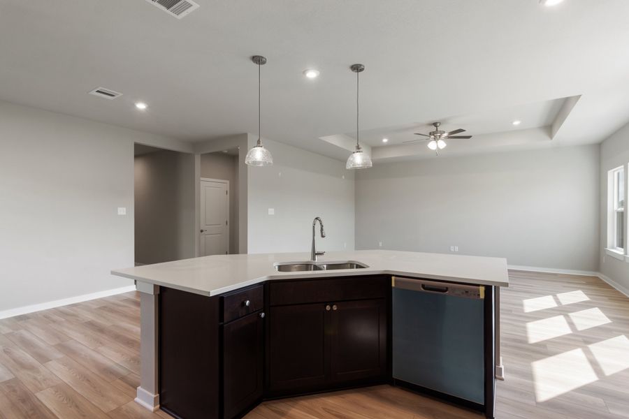Representative furnished interior of a home built from the Marfa by Omega Builders in Hillside Village, Temple (Image 7). Representative furnished interior of a home built from the Marfa by Omega Builders in Hillside Village, Temple (Image 7).