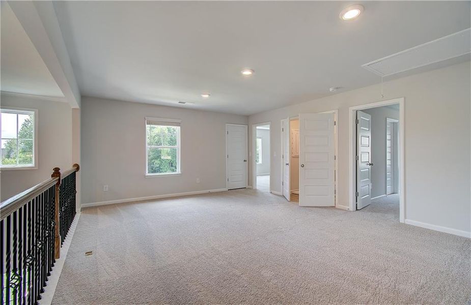 Spacious, unfurnished interior of a new home in Westwind Estates, Hampton (Image 24).