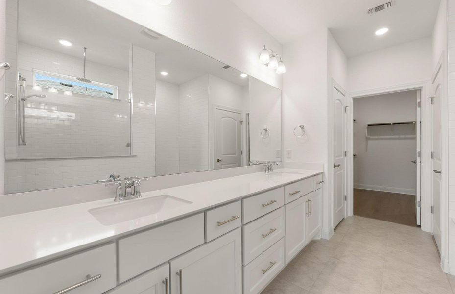 Furnished interior view inside a new home in Sun City Texas, Georgetown (Image 8). Furnished interior view inside a new home in Sun City Texas, Georgetown (Image 8).