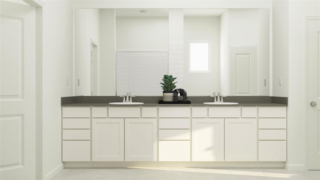 Furnished interior view inside a new home in The Preserve at Rosenberg, Rosenberg (Image 18).
