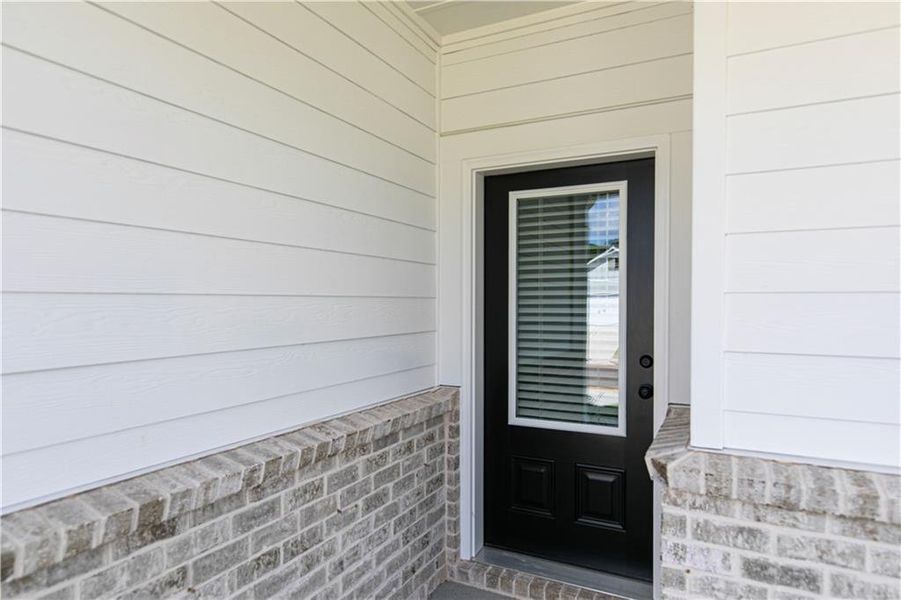 Exterior details and patio area of a home in Lake Preserve at Jackson Trail, Jefferson (Image 4). Exterior details and patio area of a home in Lake Preserve at Jackson Trail, Jefferson (Image 4).