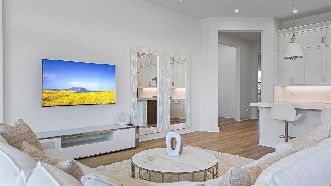 Furnished interior view inside a new home in Cove Royale, Stuart (Image 11).