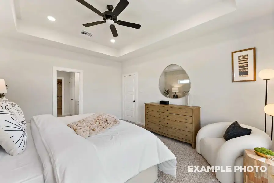Furnished interior view inside a new home in River Ranch Meadows, Dayton (Image 6).