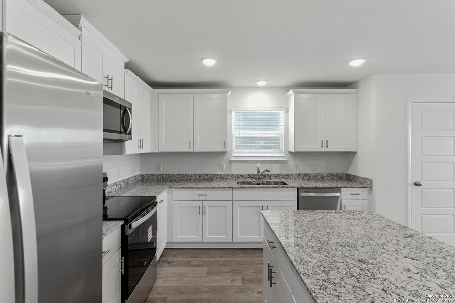 Furnished interior view inside a new home in Vista Real, Converse (Image 7).