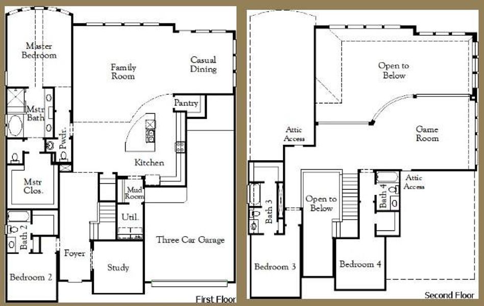 Floorplans - Representative Photo
