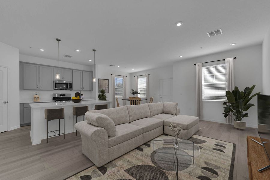 Open Concept Main Level