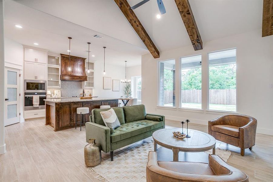 Furnished interior view inside a new home in , Sansom Park (Image 11).
