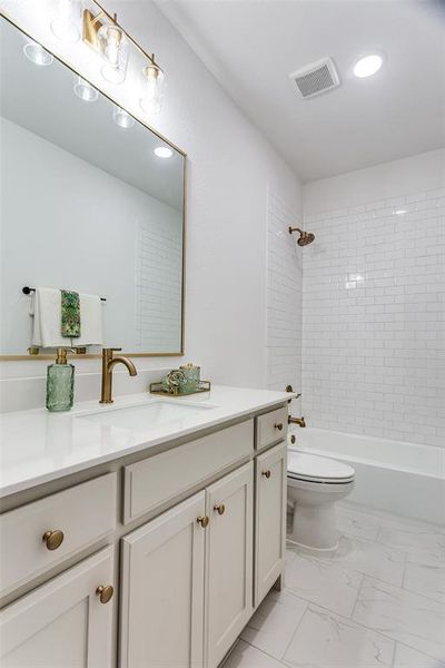 Furnished interior view inside a new home in , Benbrook (Image 16).