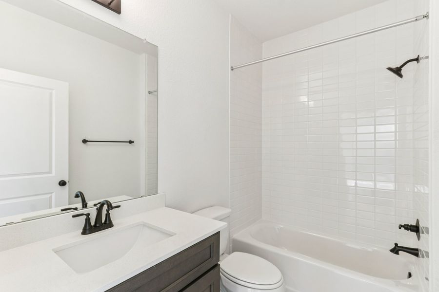 Furnished interior view inside a new home in Porter Country, Buda (Image 12). Furnished interior view inside a new home in Porter Country, Buda (Image 12).