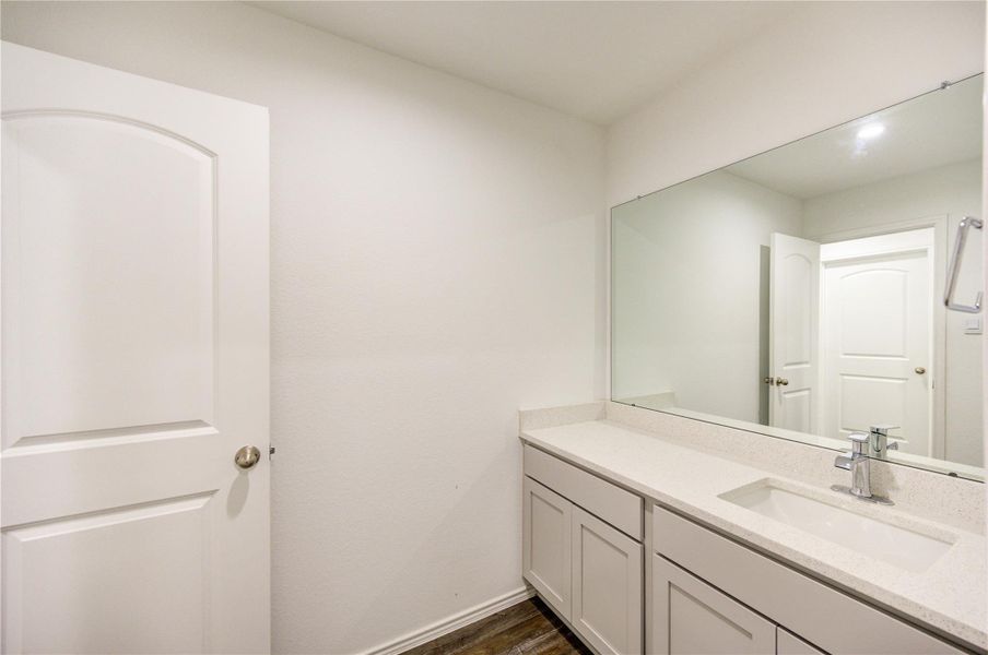 Furnished interior view inside a new home in Breckenridge Forest, Spring (Image 9).