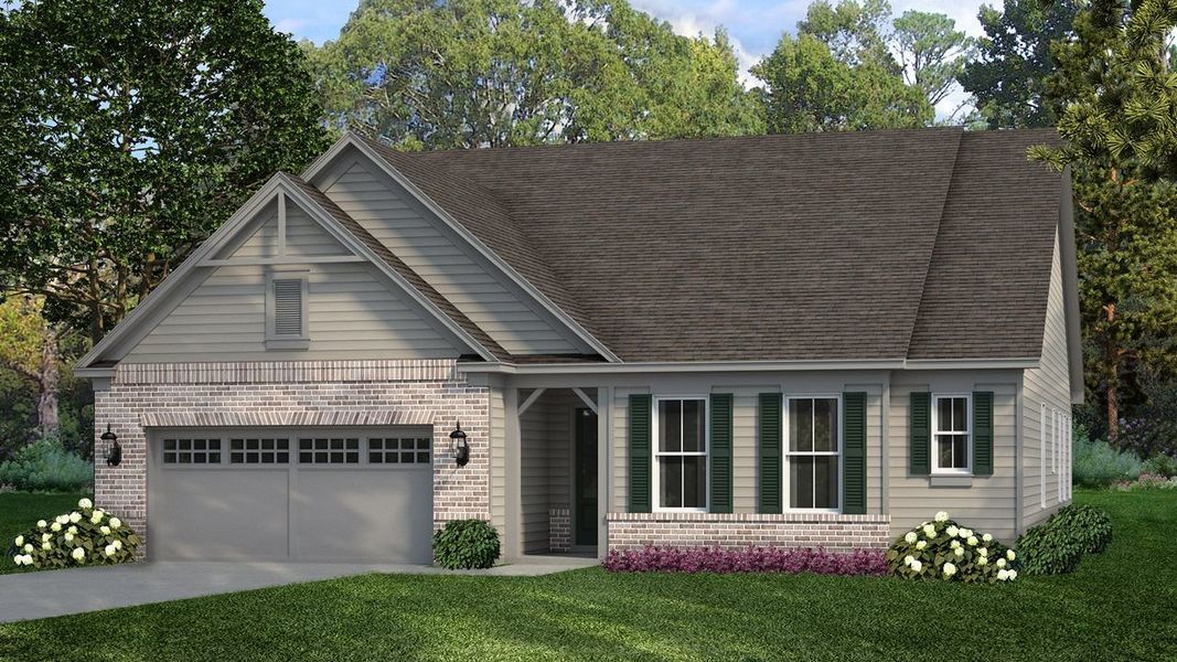 Elevation AB - Brick