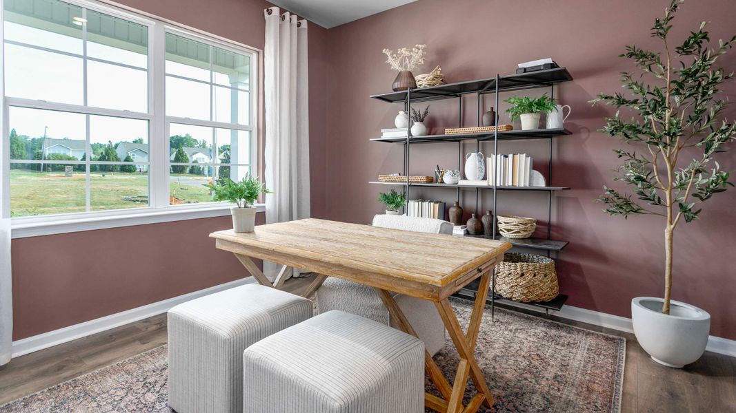 Representative furnished interior of a home built from the Hayden by D.R. Horton in Middleton, Greensboro (Image 5).