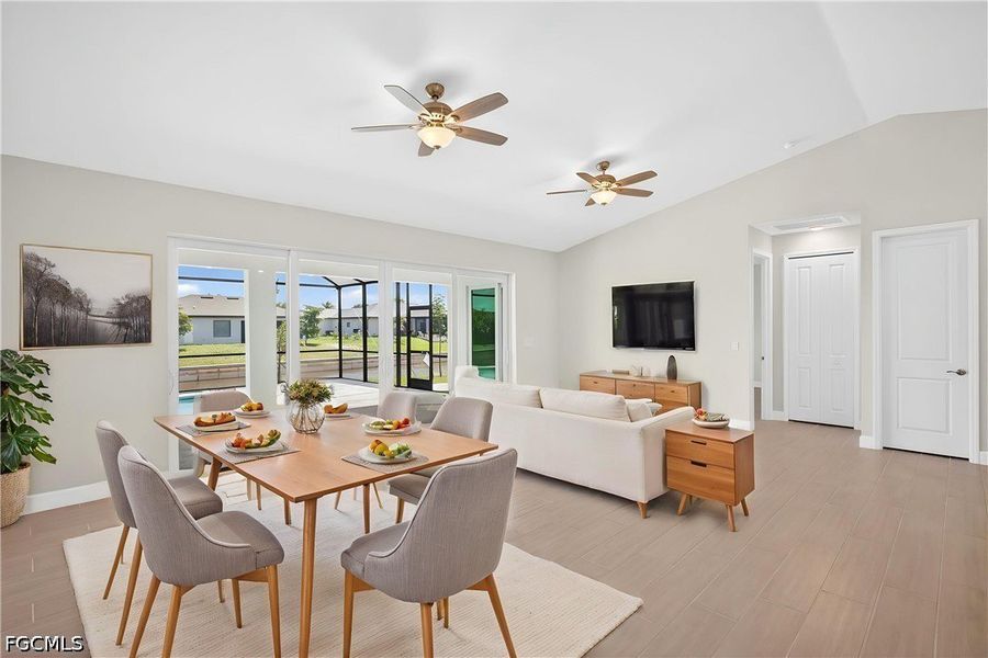Furnished interior view inside a new home in Cape Coral, Cape Coral (Image 6).