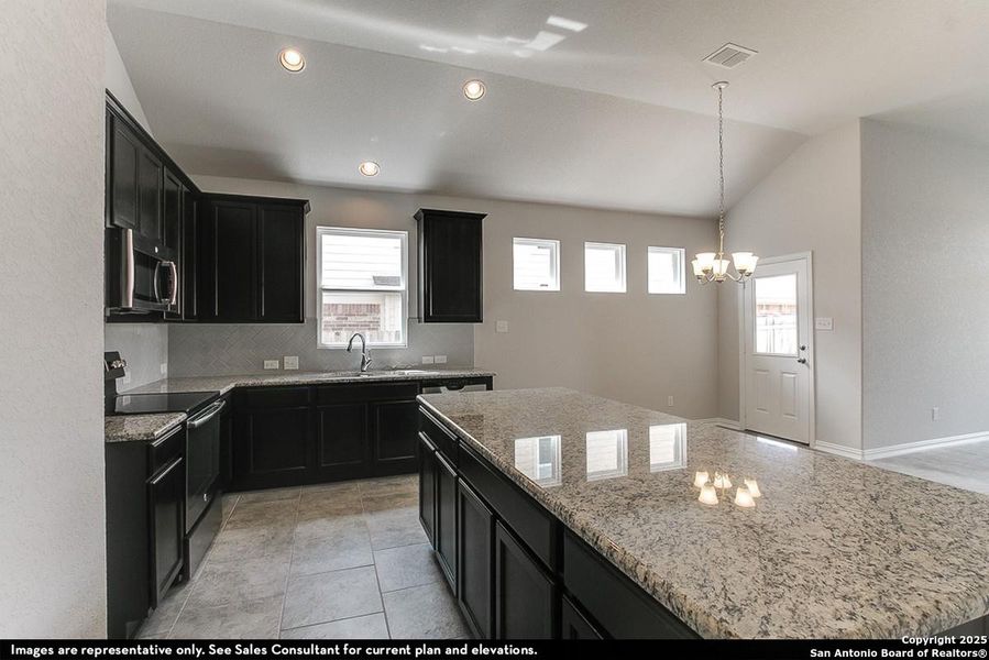 Furnished interior view inside a new home in Homestead, Schertz (Image 6). Furnished interior view inside a new home in Homestead, Schertz (Image 6).