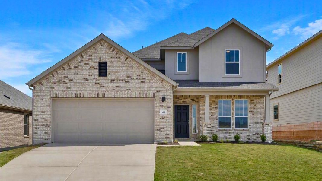 Southfork Floor Plan - Representative Photo