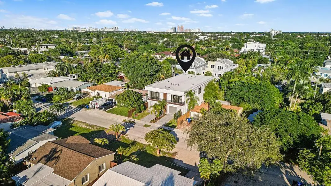 Front exterior of a new home in , Fort Lauderdale, FL, highlighting curb appeal (Image 1).