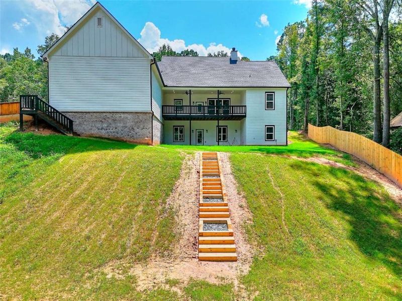 Exterior details and patio area of a home in , Monroe (Image 27). Exterior details and patio area of a home in , Monroe (Image 27).