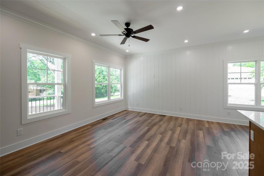 Spacious, unfurnished interior of a new home in , Huntersville (Image 17).