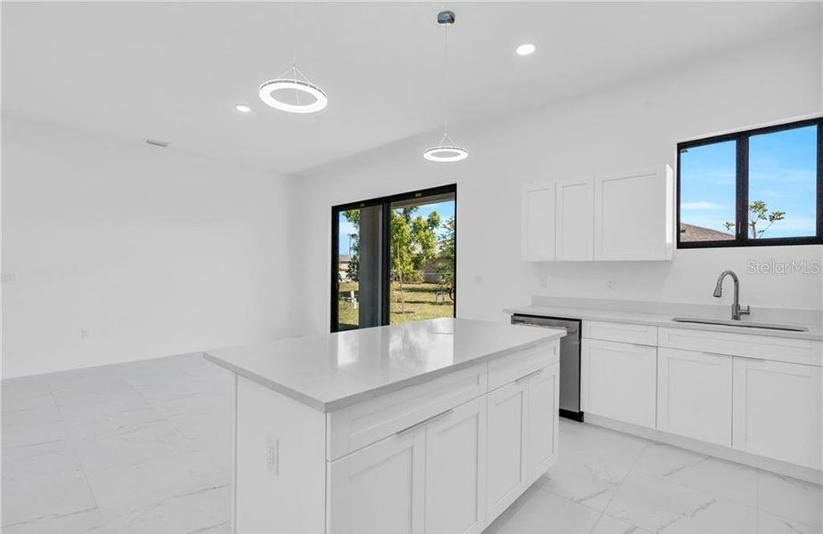 Furnished interior view inside a new home in , Cape Coral (Image 10).