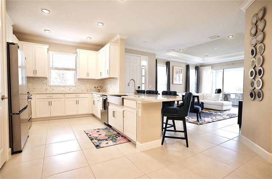 Furnished interior view inside a new home in , Bradenton (Image 9).