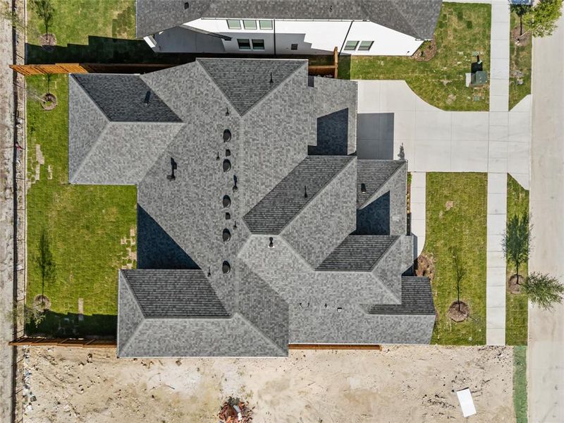 Exterior details and patio area of a home in , Aledo (Image 2). Exterior details and patio area of a home in , Aledo (Image 2).