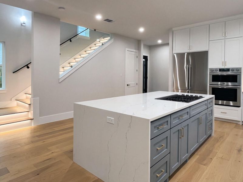 Furnished interior view inside a new home in , Houston (Image 7).
