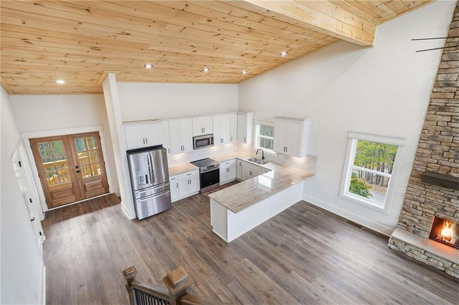 Furnished interior view inside a new home in , Ranger (Image 12).