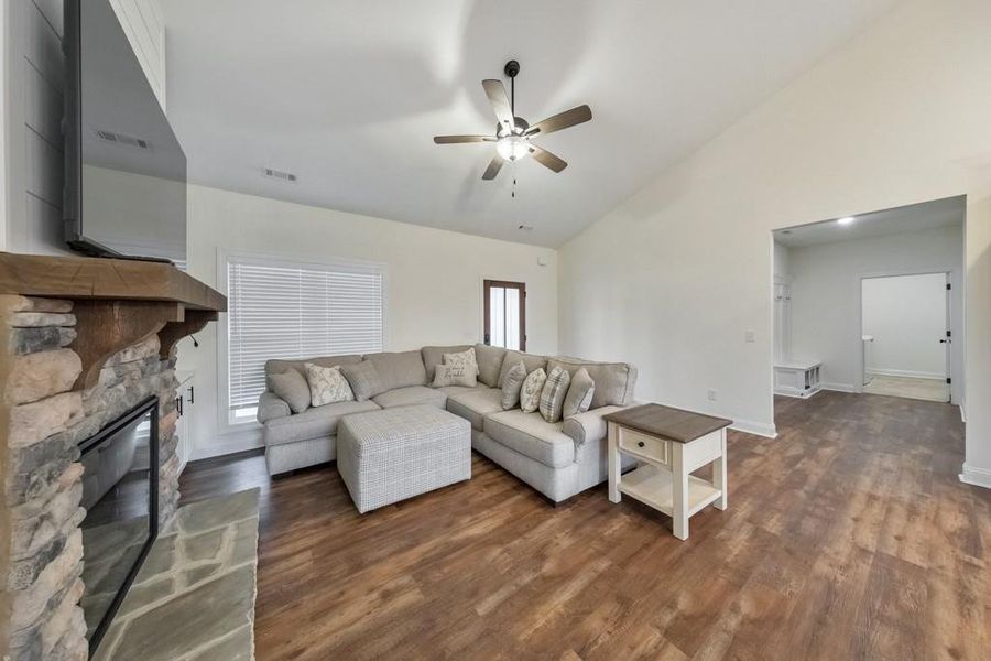 Furnished interior view inside a new home in , Rockmart (Image 19).