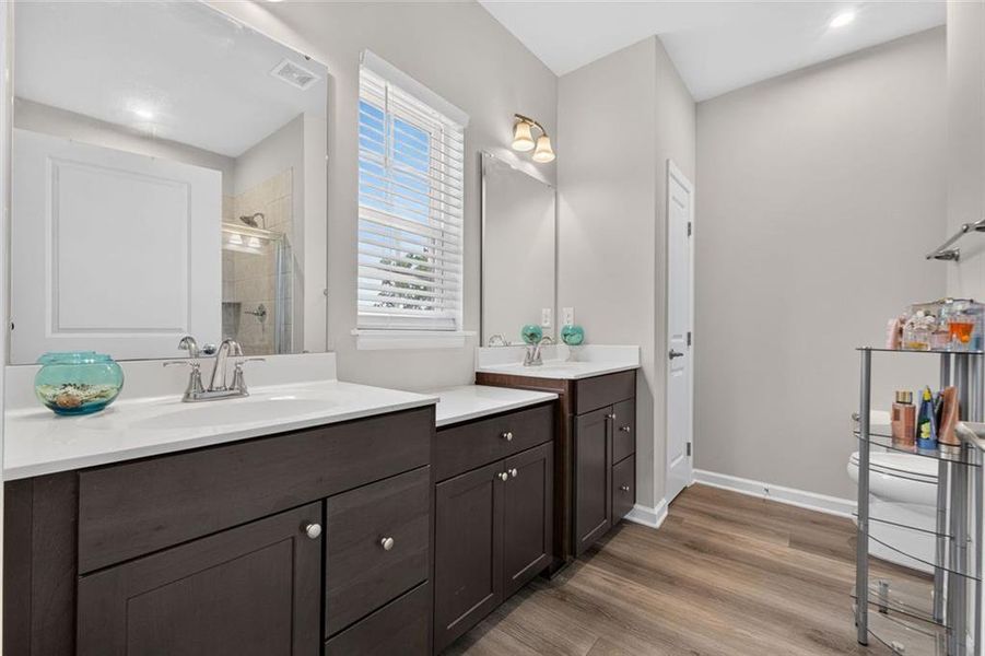 Furnished interior view inside a new home in , McDonough (Image 9).