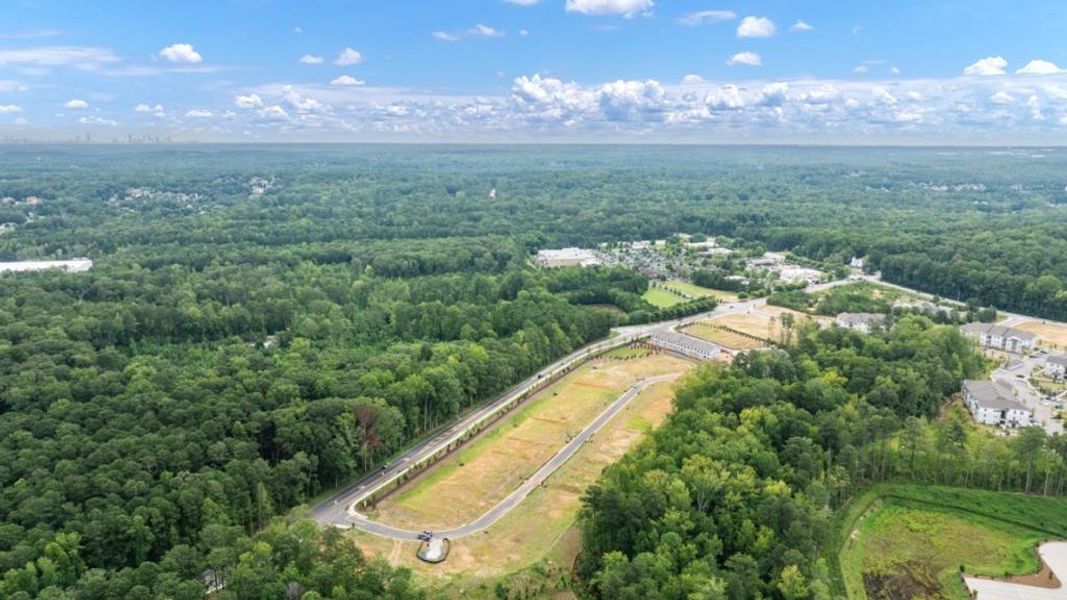 Site preparation for new homesites in Woodbury Park, South Fulton (Image 25).