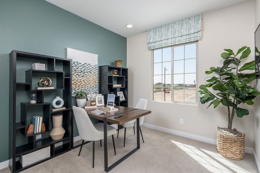 Bedroom 4 | Chartreuse | Greenpointe at Eastmark | New homes in Mesa, Arizona | Landsea Homes