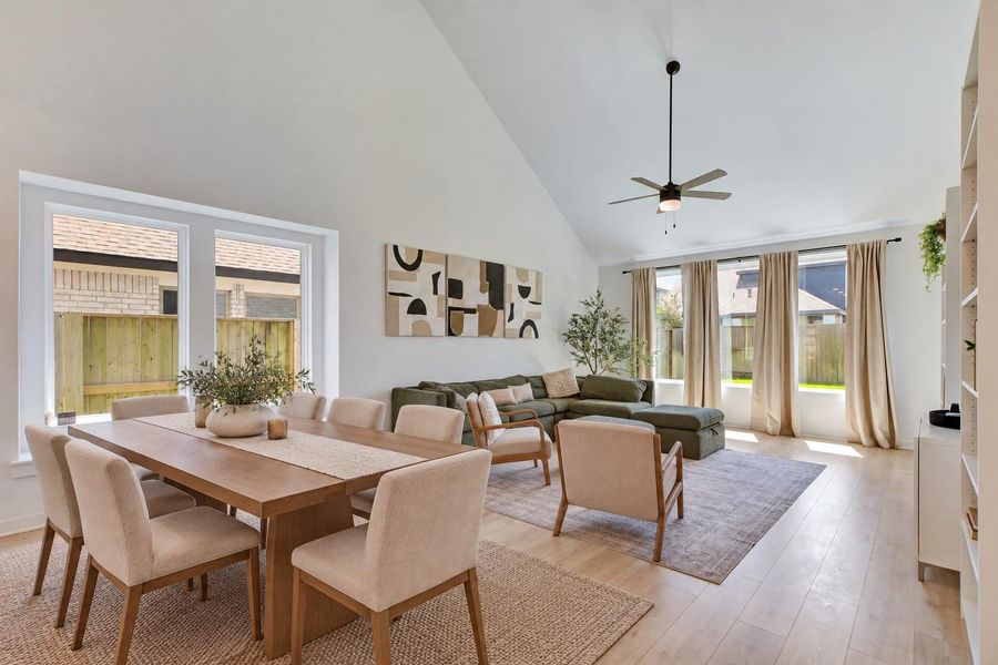 Dining Room Table Virtually Staged Dining Room Table Virtually Staged