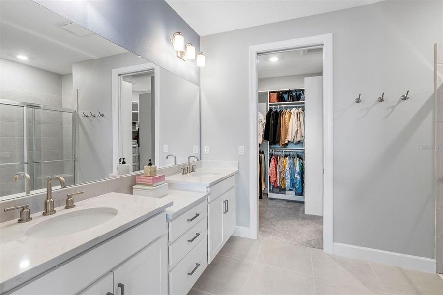 Furnished interior view inside a new home in Esplanade at Wiregrass Ranch, Wesley Chapel (Image 27).