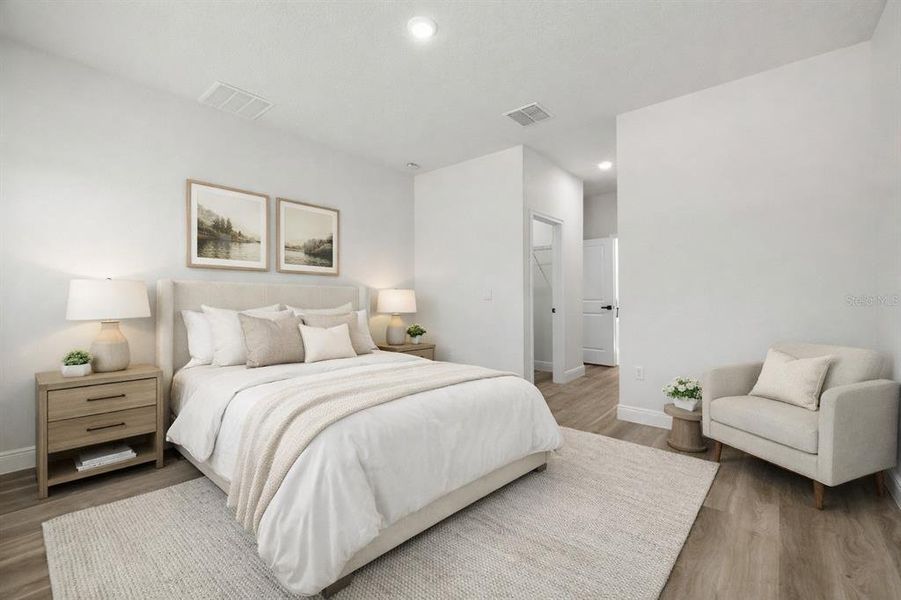 Furnished interior view inside a new home in , Ocala (Image 33).