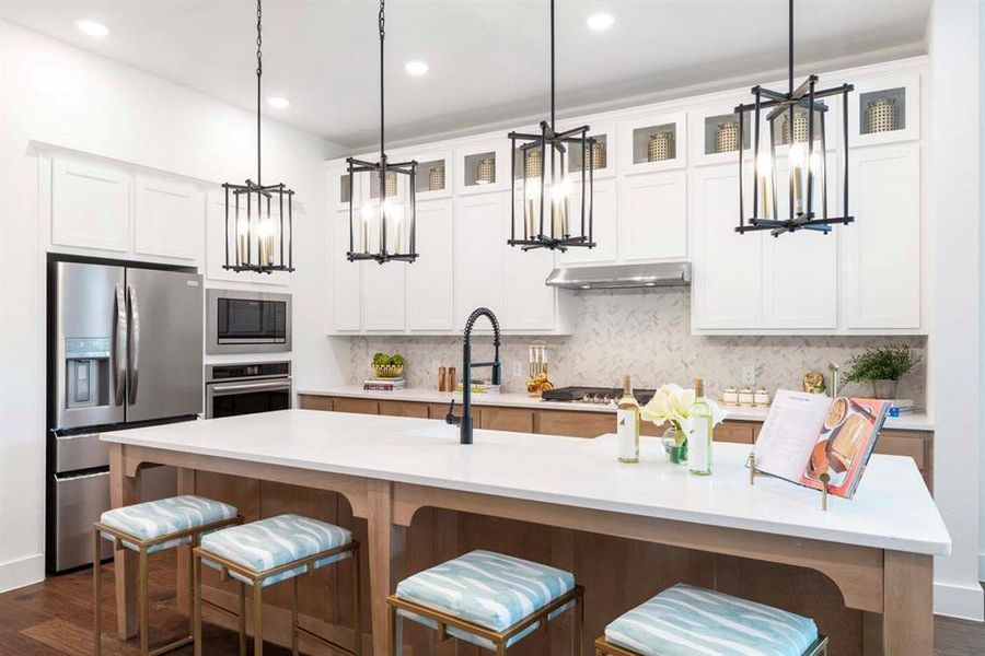 Furnished interior view inside a new home in Gateway Village - The Reserve, Denison (Image 5).