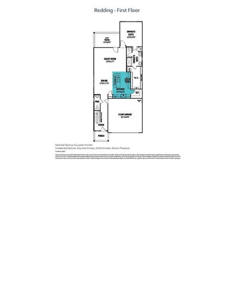 Redding - First Floor