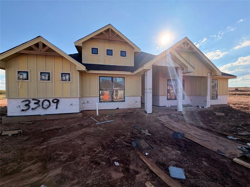In-progress construction of a new home in , Abilene, TX (Image 9).