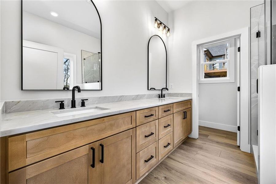Furnished interior view inside a new home in , Gainesville (Image 12).