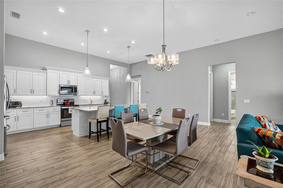 Furnished interior view inside a new home in , Daytona Beach (Image 33).