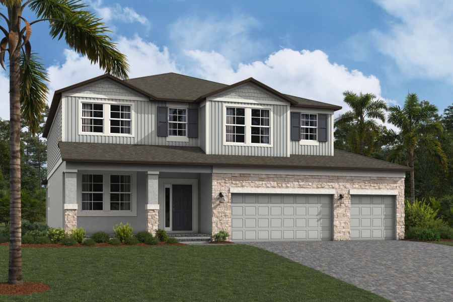 Sonoma II Elevation E - Harmony Ridge