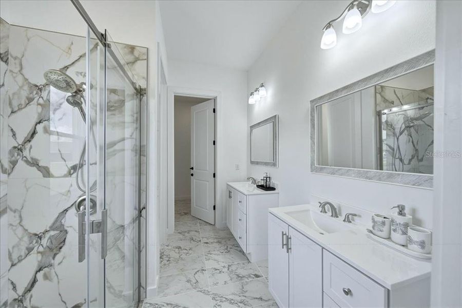 Furnished interior view inside a new home in , Punta Gorda (Image 8).